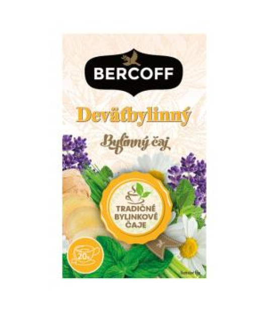 Čaj Bercoff Klember bylinný Deväťbylinný HB 30 g Čaj Bercoff Klember bylinný Deväťbylinný HB 30 g