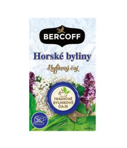 Čaj Bercoff Klember bylinný Horské byliny HB 30 g Čaj Bercoff Klember bylinný Horské byliny HB 30 g
