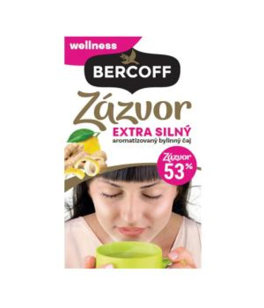 Čaj Bercoff Klember zázvorový extra silný HB 40 g Čaj Bercoff Klember zázvorový extra silný HB 40 g