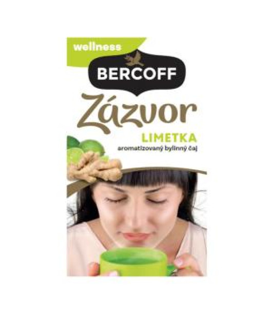Čaj Bercoff Klember zázvorový s limetkou HB 40 g Čaj Bercoff Klember zázvorový s limetkou HB 40 g
