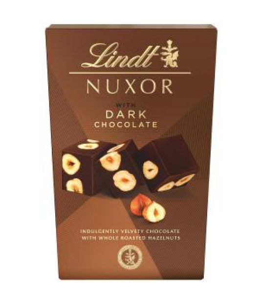 Lindt pralinky Nuxor horké s celými lieskovými orieškami 150g Lindt pralinky Nuxor horké s celými lieskovými orieškami 150g