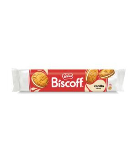 Karamelové sušienky Lotus Biscoff Sandwich vanilka 150g Karamelové sušienky Lotus Biscoff Sandwich vanilka 150g