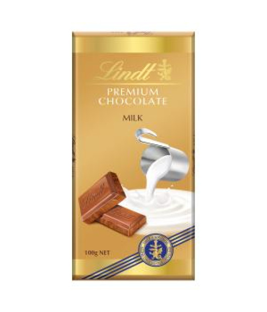 Lindt PREMIUM mliečna čokoláda 100g Lindt PREMIUM mliečna čokoláda 100g