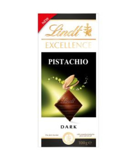 Lindt EXCELLENCE horká čokoláda s pistáciami 100 g