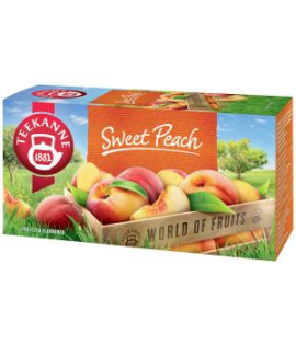Čaj TEEKANNE World Of Fruits Sweet Peach HB 20 x 2,25g
