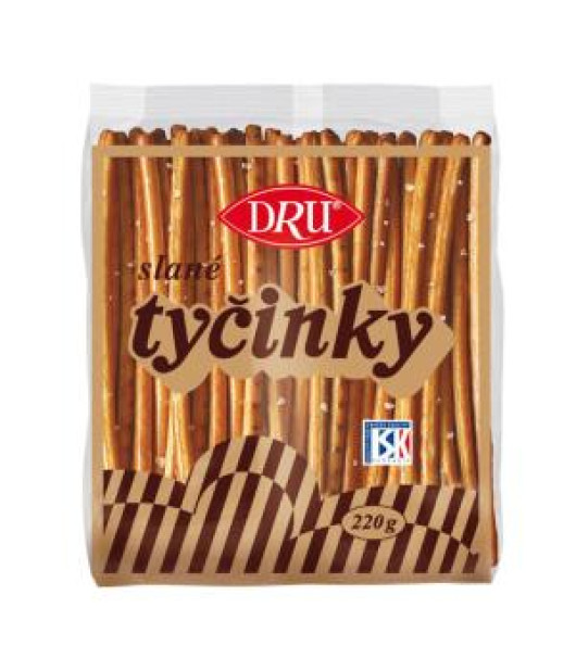 Tyčinky DRU solené 220 g Tyčinky DRU solené 220 g