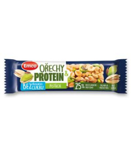 Tyčinka s orechom a proteínom - pistácie (bez pridaného cukru) 35g