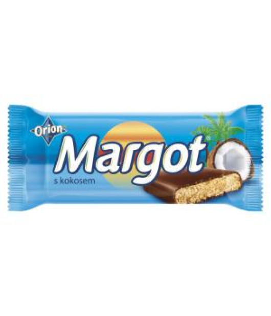 Tyčinka Orion Margot s kokosovou príchuťou 80 g Tyčinka Orion Margot s kokosovou príchuťou 80 g