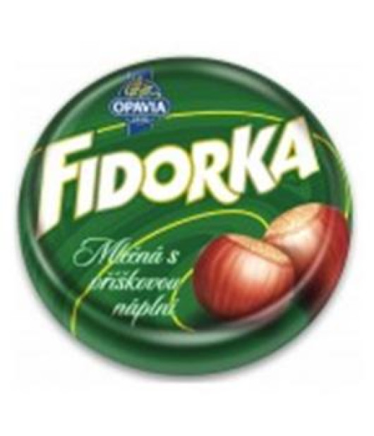Fidorka mliečna s orieškovou náplňou 30g Fidorka mliečna s orieškovou náplňou 30g