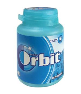 Wrigley’s Orbit Peppermint dražé 64 g dóza