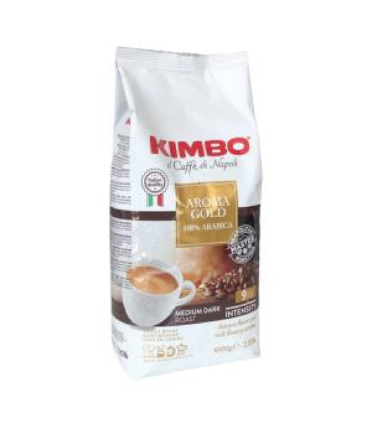 Káva KIMBO Aroma Gold, zrnková 1 kg