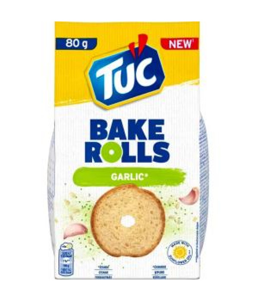 Bake Rolls TUC cesnak 80 g Bake Rolls TUC cesnak 80 g