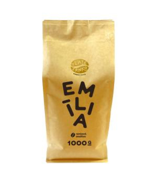 Káva zrnková Zlaté Zrnko Emília 100% arabica 1kg Káva zrnková Zlaté Zrnko Emília 100% arabica 1kg