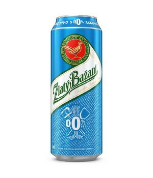 Zlatý Bažant 0% nealko 24 x 0,5 ℓ Svetlé plechovka Zlatý Bažant 0% nealko 24 x 0,5 ℓ Svetlé plechovka