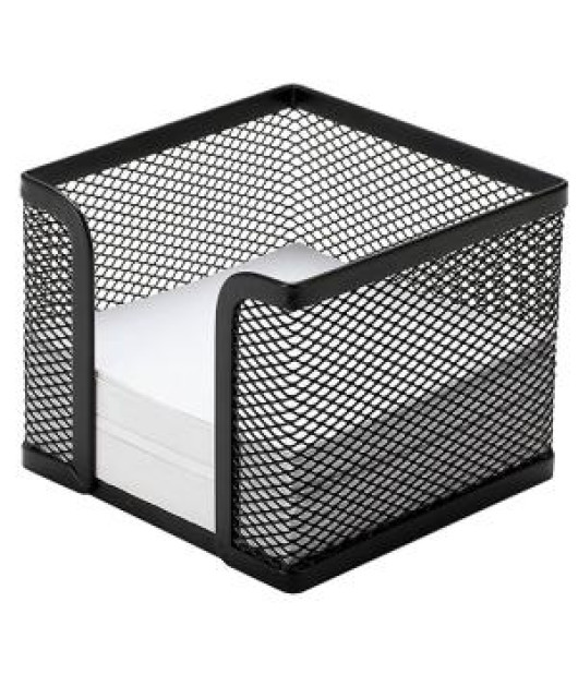 Drôtený stojan na blok ’kocka’ 95x80x95mm čierny Drôtený stojan na blok ’kocka’ 95x80x95mm čierny