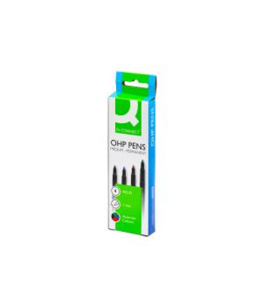 Sada permanentných popisovačov Q-CONNECT M 4S, 0,8 mm Sada permanentných popisovačov Q-CONNECT M 4S, 0,8 mm