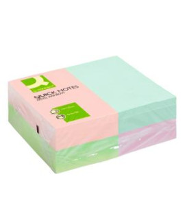 Samolepiaci bloček Q-CONNECT 127x76 dúhové