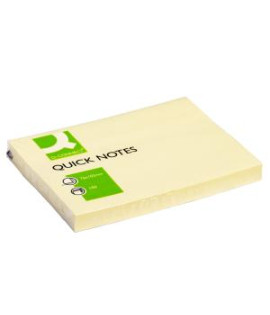 Samolepiaci bloček Q-CONNECT žltý 76x102mm