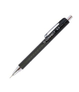 Mikroceruzka Q-CONNECT s kovovým mechanizmom 0,5 mm čierna