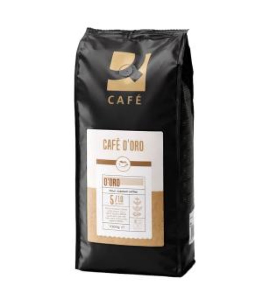 Káva Q Café D’Oro zrnková 1kg Káva Q Café D’Oro zrnková 1kg