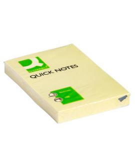 Samolepiaci bloček Q-CONNECT žltý 51 x76mm