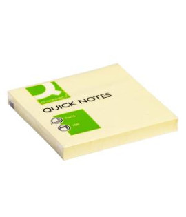 Samolepiaci bloček Q-CONNECT žltý 76x76 mm