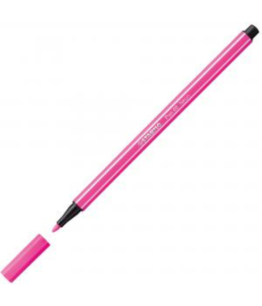 Popisovač STABILO Pen 68 ružovočervený