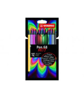 Sada popisovačov STABILO Pen 68/12S ’ARTY’