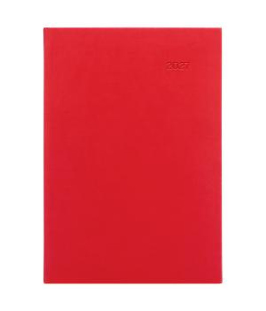 Diár Viva týždenný A5 14,8 x 21 cm červený 2027