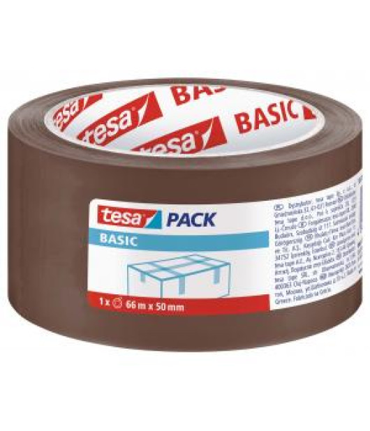 Baliaca lepiaca páska TESA basic 50mm x 66m hnedá