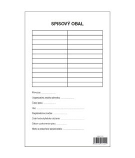 Spisový obal, A4 dvojlist, 500 ks