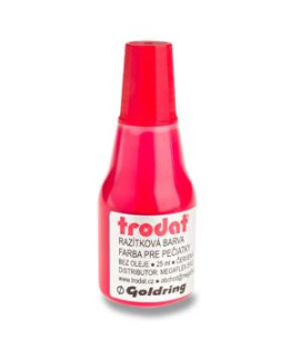 Pečiatková farba Trodat 7010 červená, 25ml