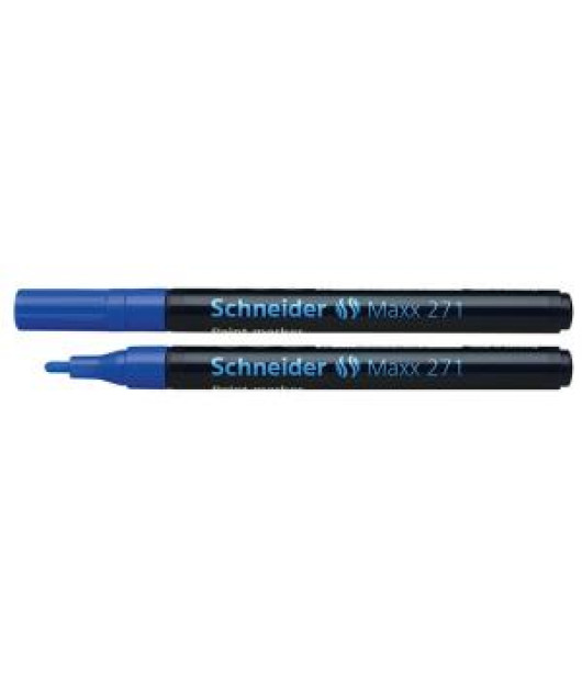 Lakový popisovač Schneider 271 modrý
